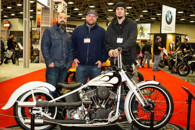 SHO DOG winner at J&P Cycles Ultimate Builder in Dallas