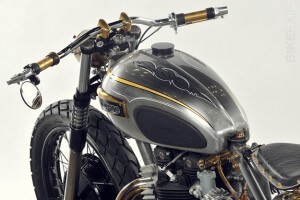 Steampunk Triumph Custom Motorcycle