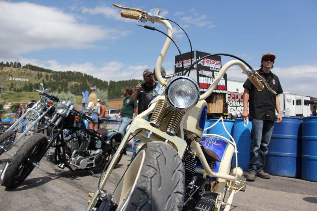 Australian Shaun Ruddy wuns Ultimate Builder Custom Bike Show In Sturgis