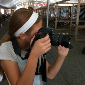 Harleigh Cupp our new shooter at OC Bikefest