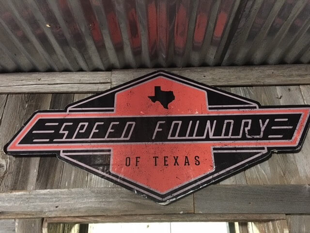 Speed Foundry located outside of Ft. Worth TX