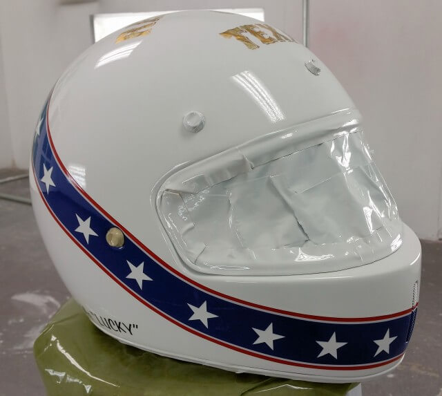 Paint Slinger Helmet Feature at the ROT Rally