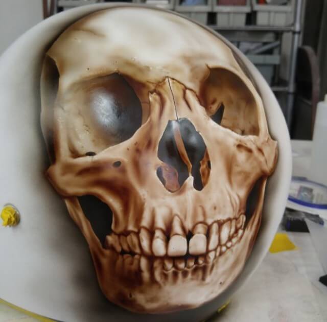 The Skull making progress