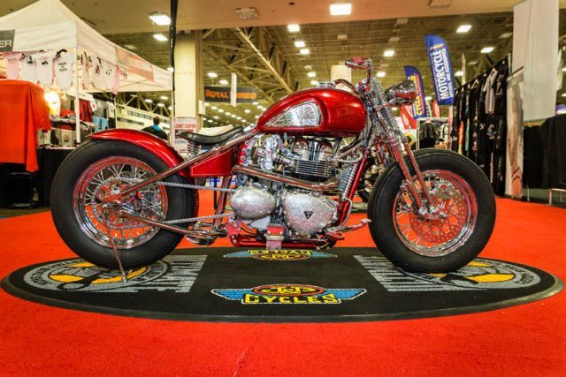 MOD Custom Winner at 2017 J&P Cycles Ultimate Builder Custom Bike Show
