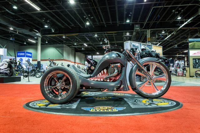 Ingenuity Award winner @ Chicago Ultimate Builder Custom Bike Show