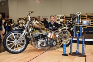 1959 Panhead engined hand-crafted chopper called ‘Pennie Lane’