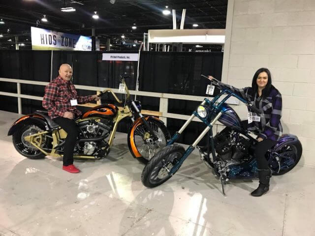 Chicago Round J&P Cycles Ultimate Builder Custom Bike SHow